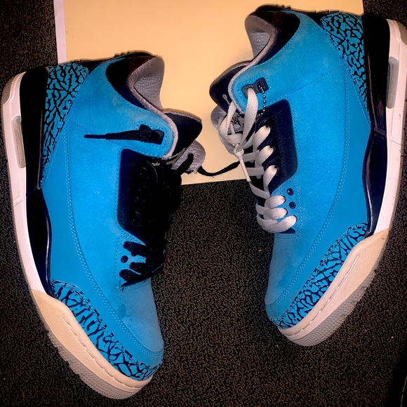 ๐POWDER BLUE JORDAN 3s๐ - Picture 2 of 4